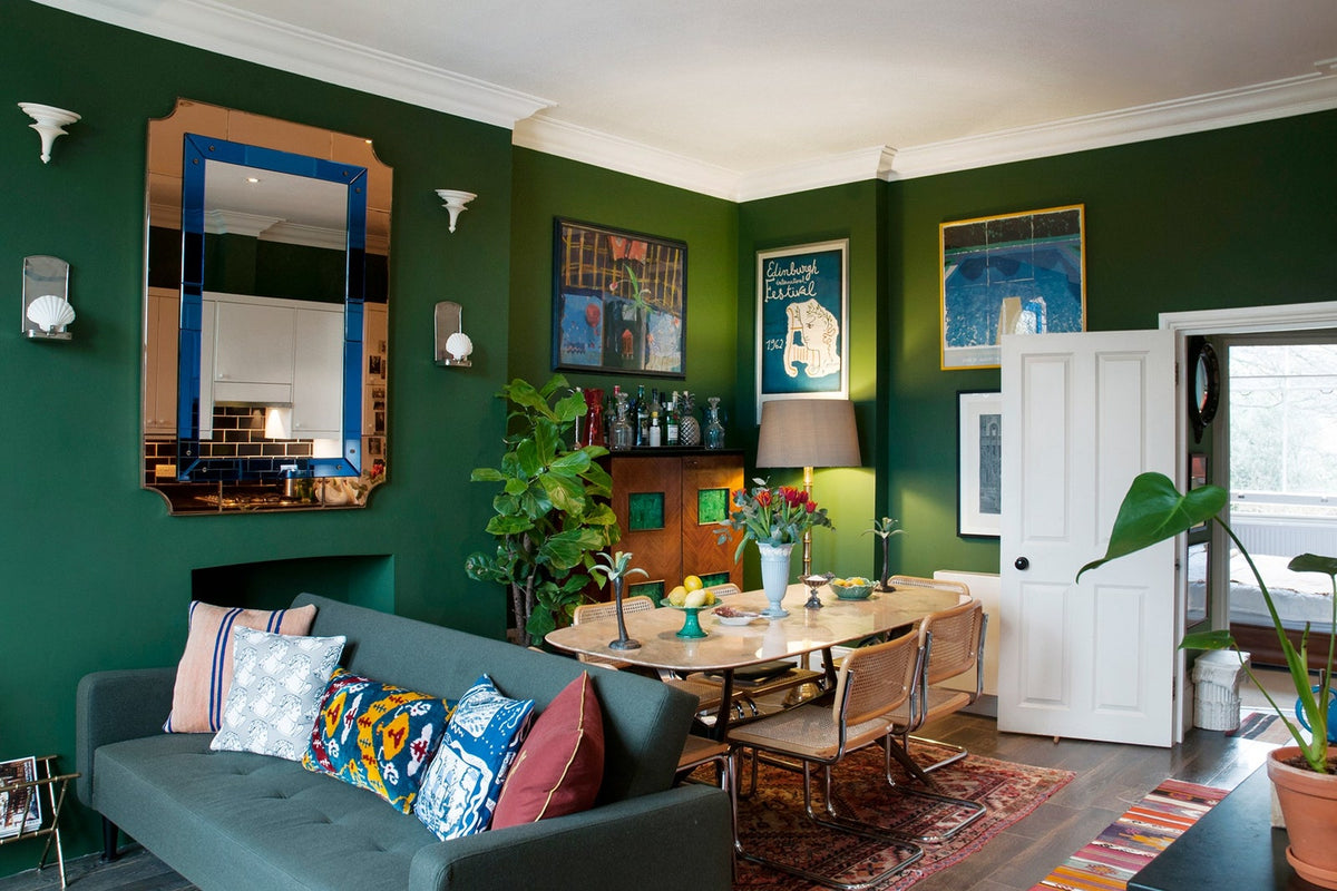 Emerald Green Reigns Supreme – The Basket Room