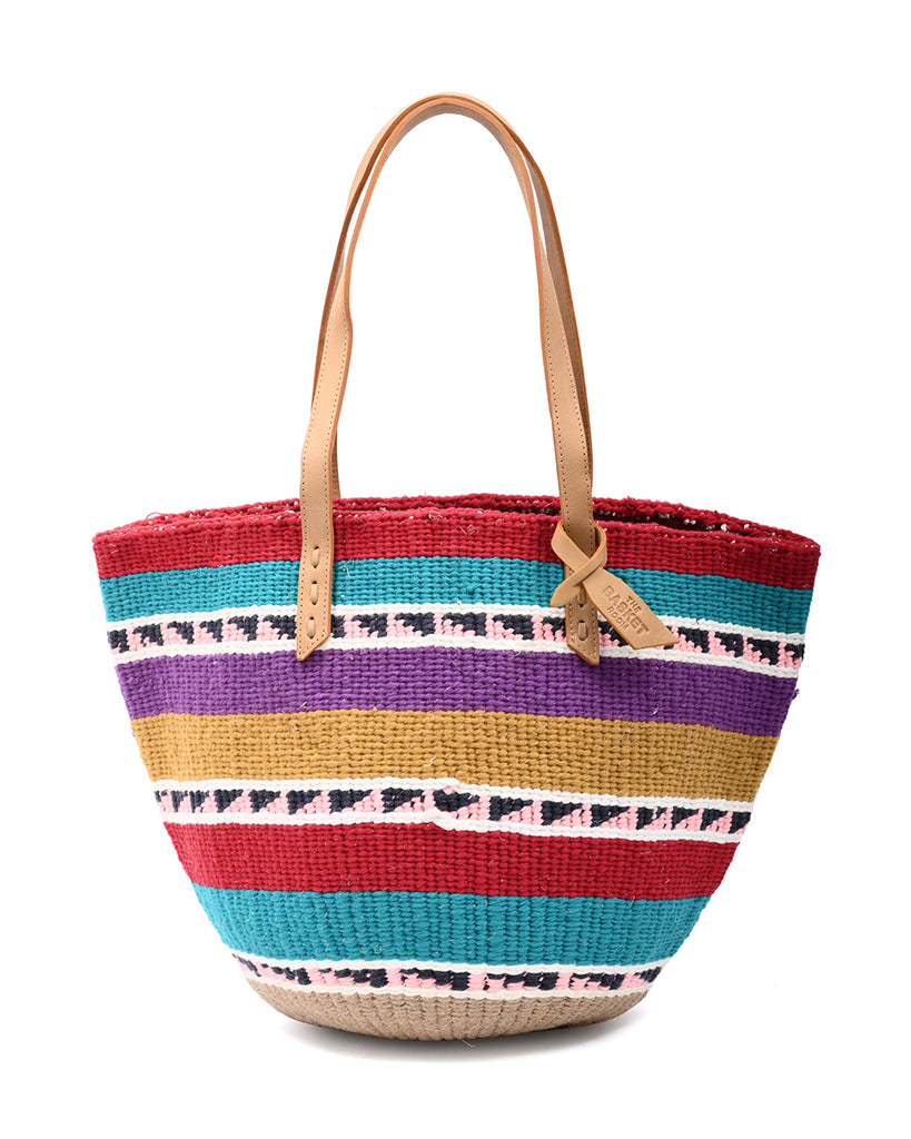 The Basket Bag | Beautiful Hand Woven Summer Tote Bags Made in Kenya ...