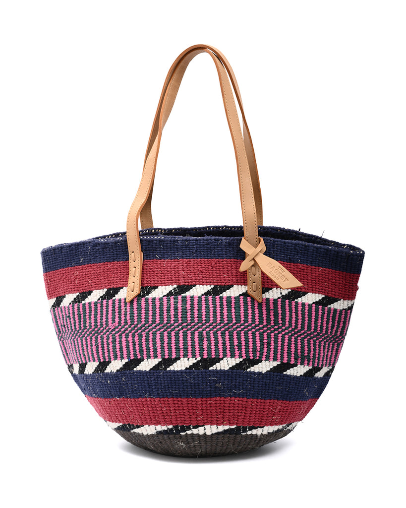 The Basket Bag | Beautiful Hand Woven Summer Tote Bags Made in 