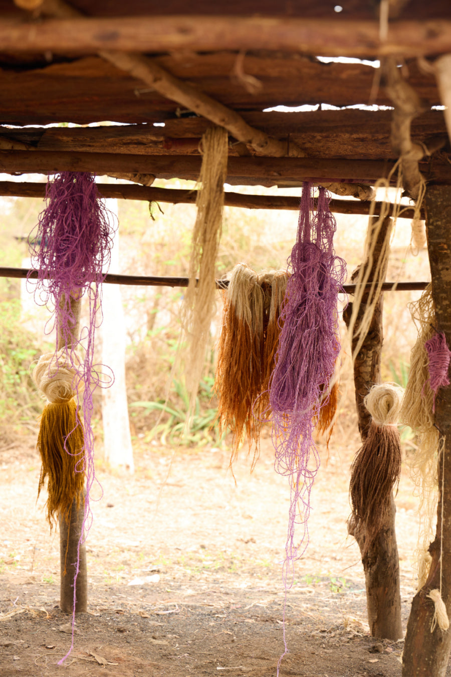 The Basket Room Sisal Drying Slow Production