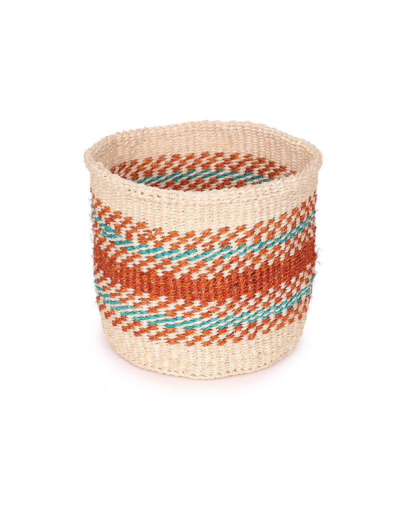 Colourful Woven Planter Baskets | Handwoven Unique Storage Baskets ...