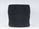 USIKU: Black Coal Woven Storage Basket - Sisal Basket - The Basket Room 